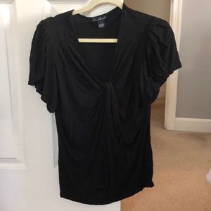 Black fitted shirt